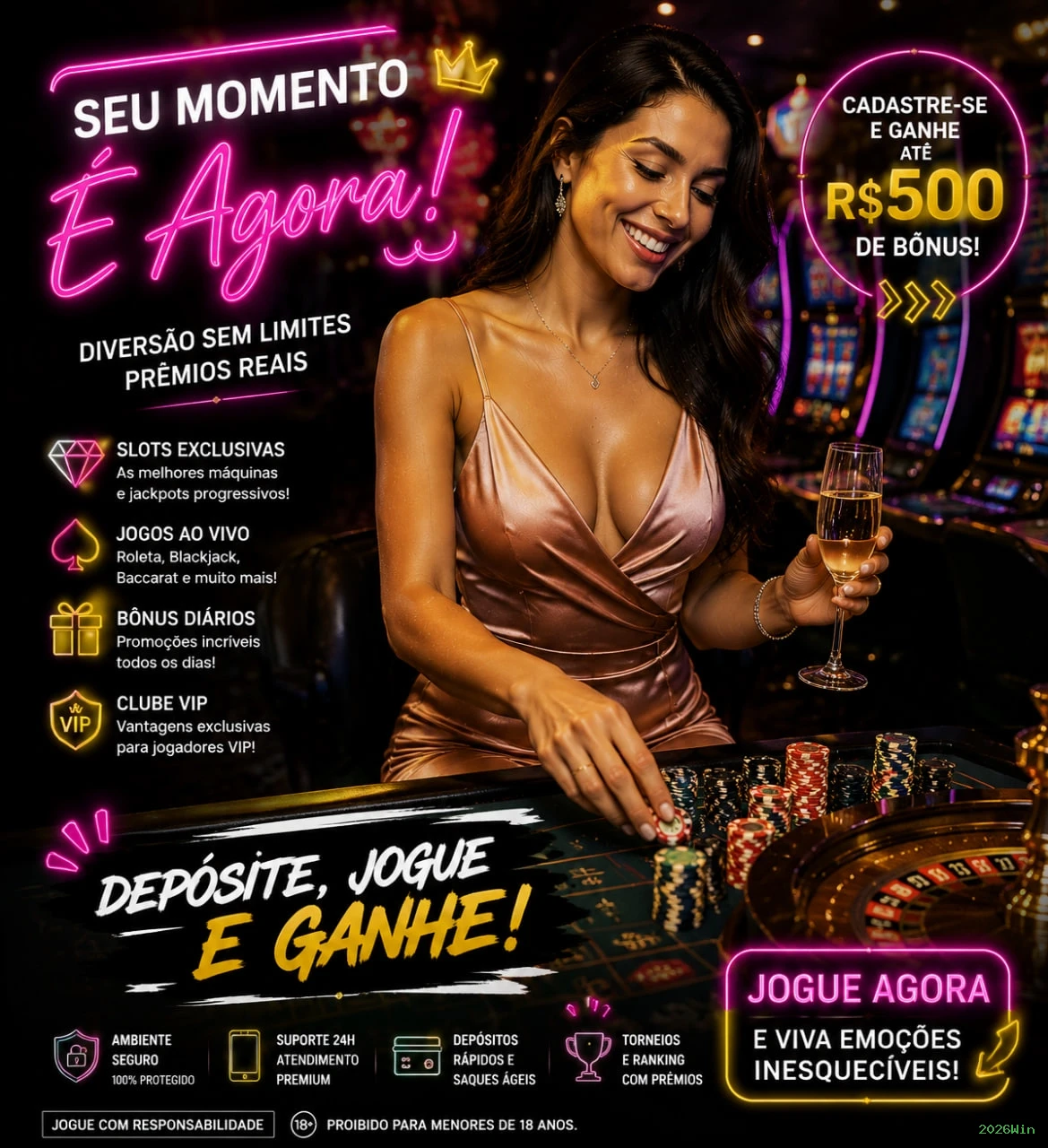 Cadastro rápido e seguro na 2026Win